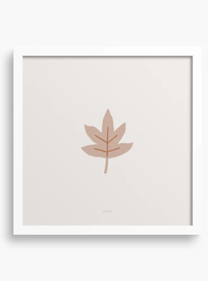 Art Print - Leaf- marque Micush feuille