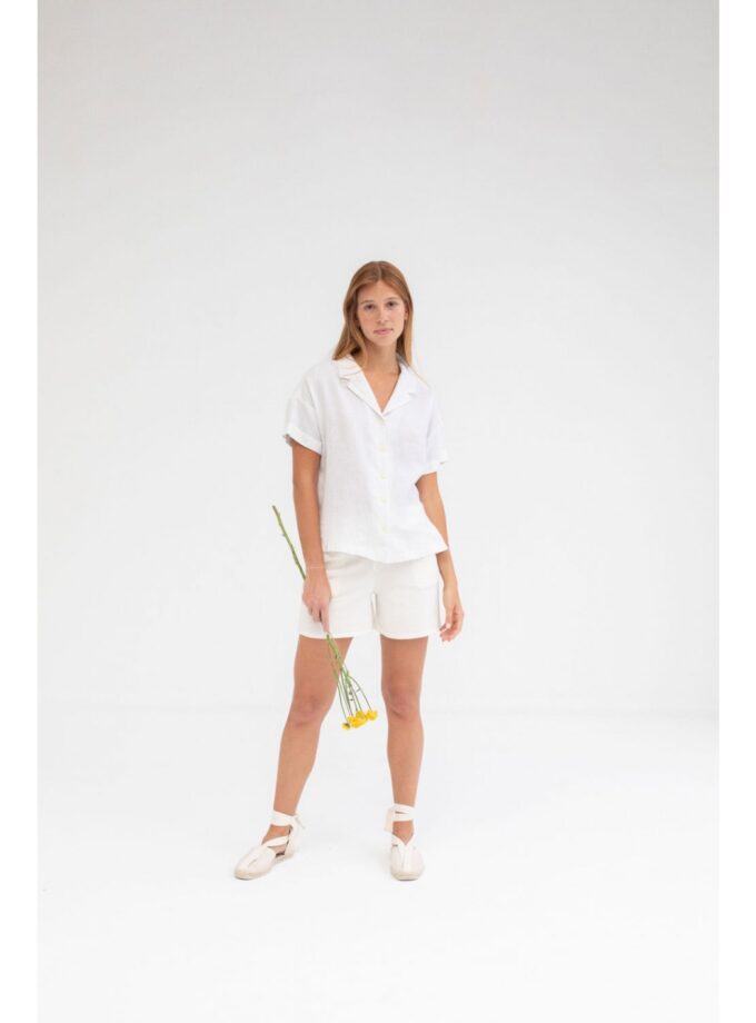 Short Kaze crudo (écru) Mus and Bombon marque espagnole Marie & l'Enchanteur boutique mode et cadeaux à Martigny